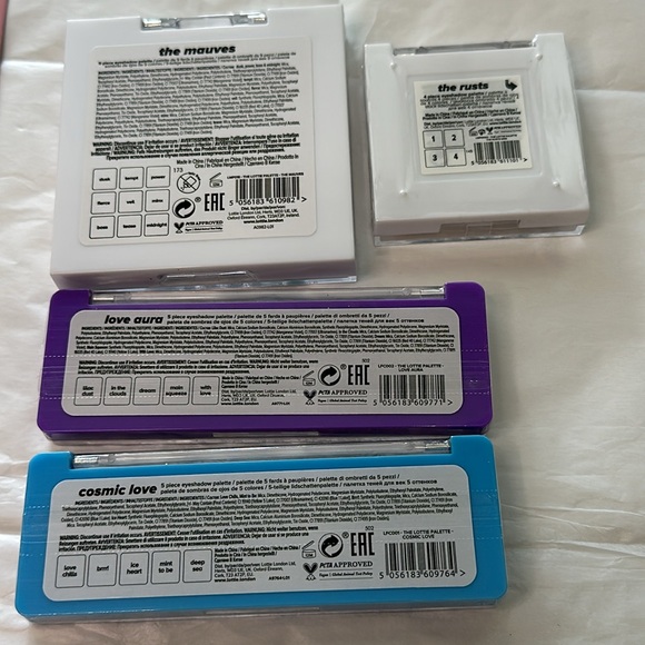 NEW Lottie London Bundle of 4 Palettes and 1 Mascara - Picture 2 of 6
